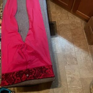 lululemon athletica Red Leggings